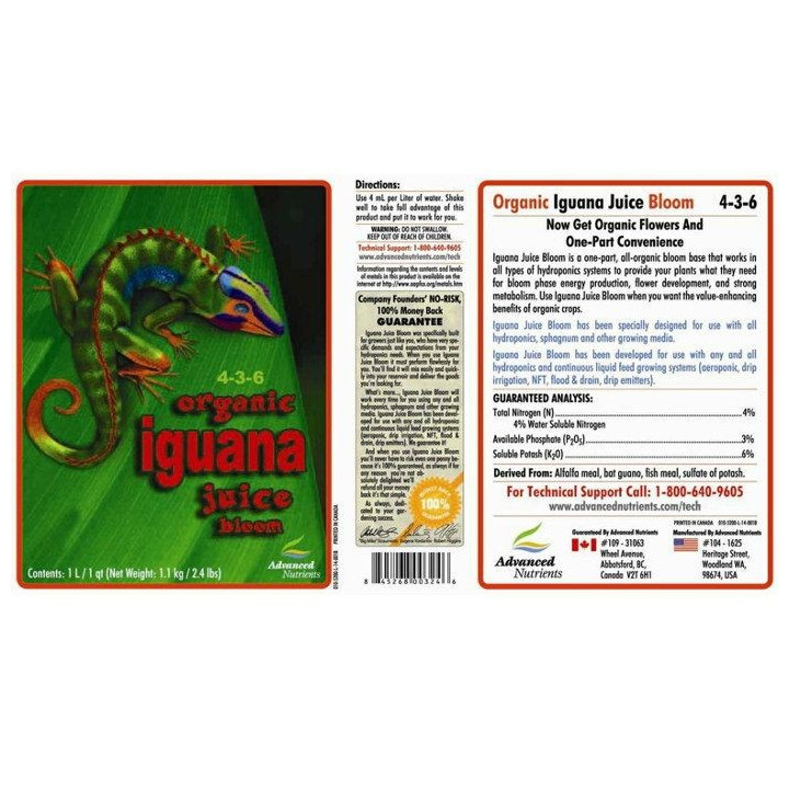 Organic Iguana Juice Bloom