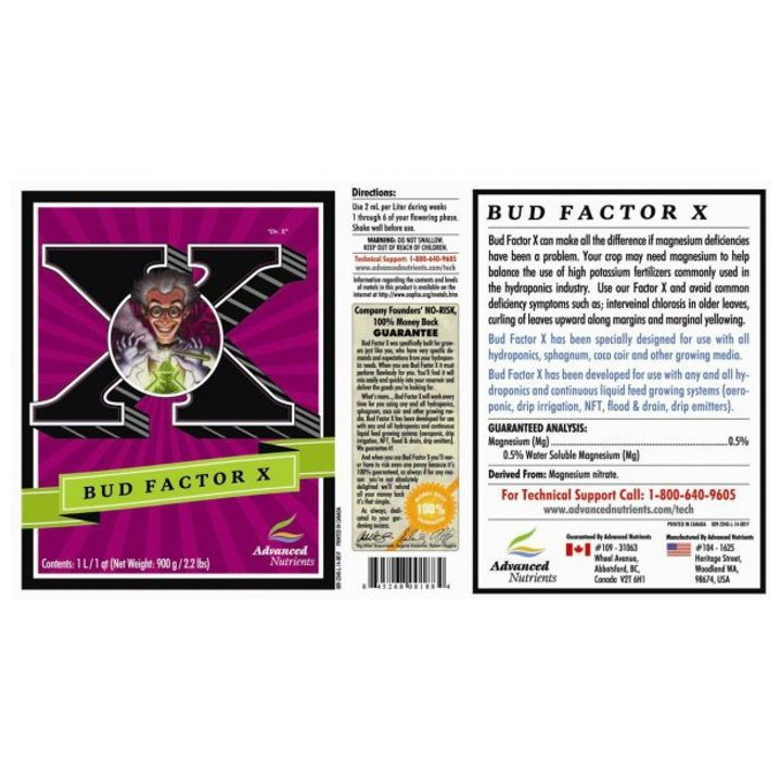 Bud Factor X Advanced Nutrients