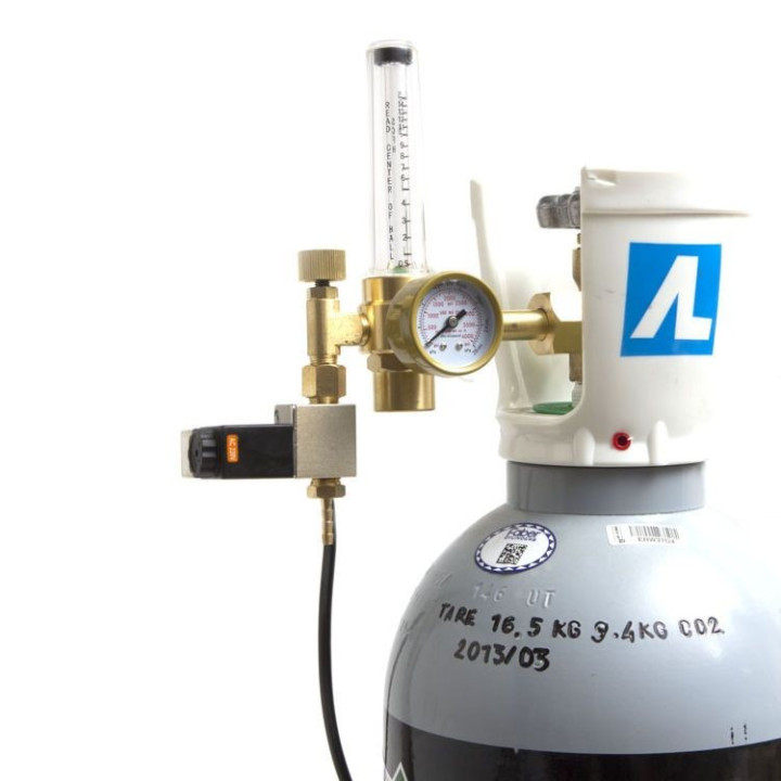 Dosificador de CO2 con electroválvula