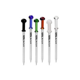 Oil Black Leaf Glass Dabber