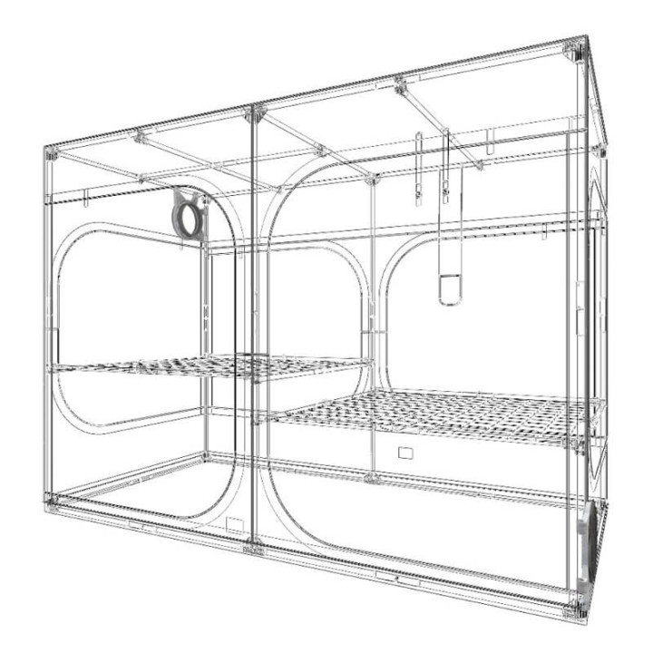 Comprar Dark Room V4.0 DR300w (297X150X217cm)