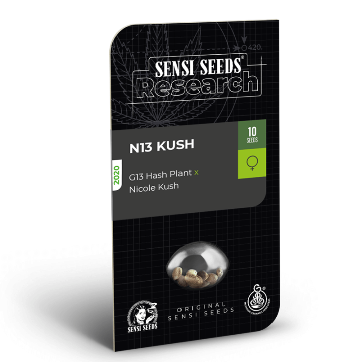 N13 Kush | Sensi Seeds Research | Semillas de Calidad