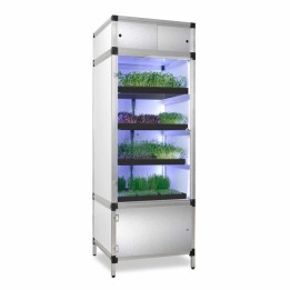 Sprouter grow box for sprouts and microgreans