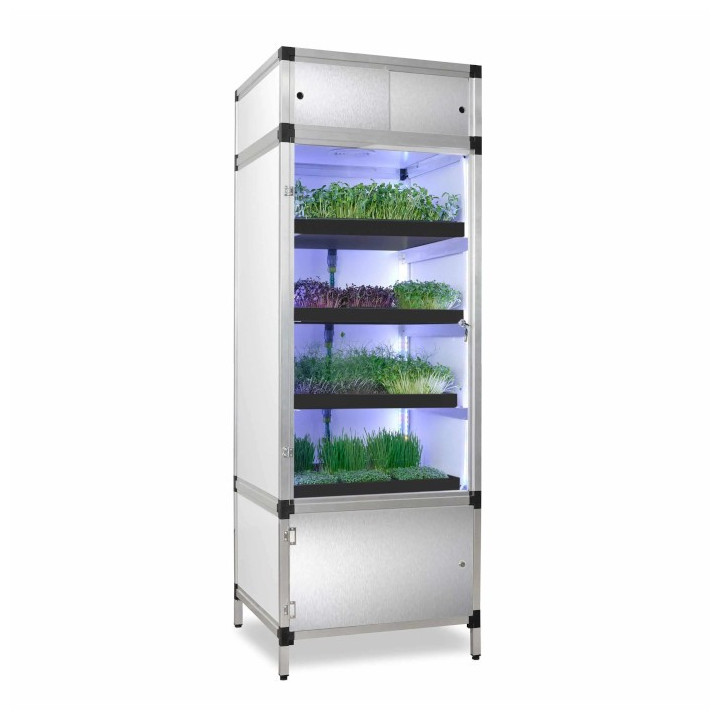 Sprouter grow box for sprouts and microgreans