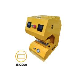 Prensa Qnubu Auto Lion 20 Tn Automática (PLACA 15 X 20 CM)