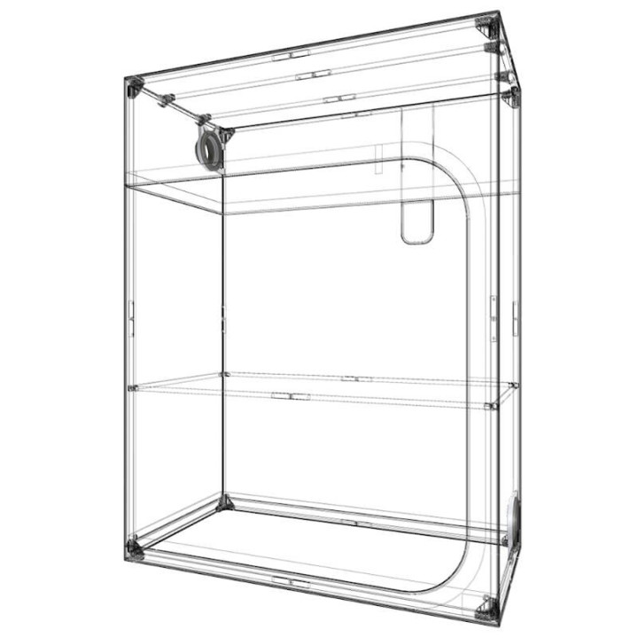 ARMARIO DARK STREET REV4.0 WIDE 150X77X200 cm | Comprar armario cultivo