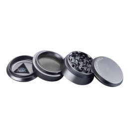 Grinder Champ High Aluminium 4 partes gris abierto