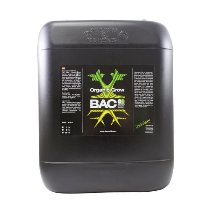 Organic Grow 10 litros BAC
