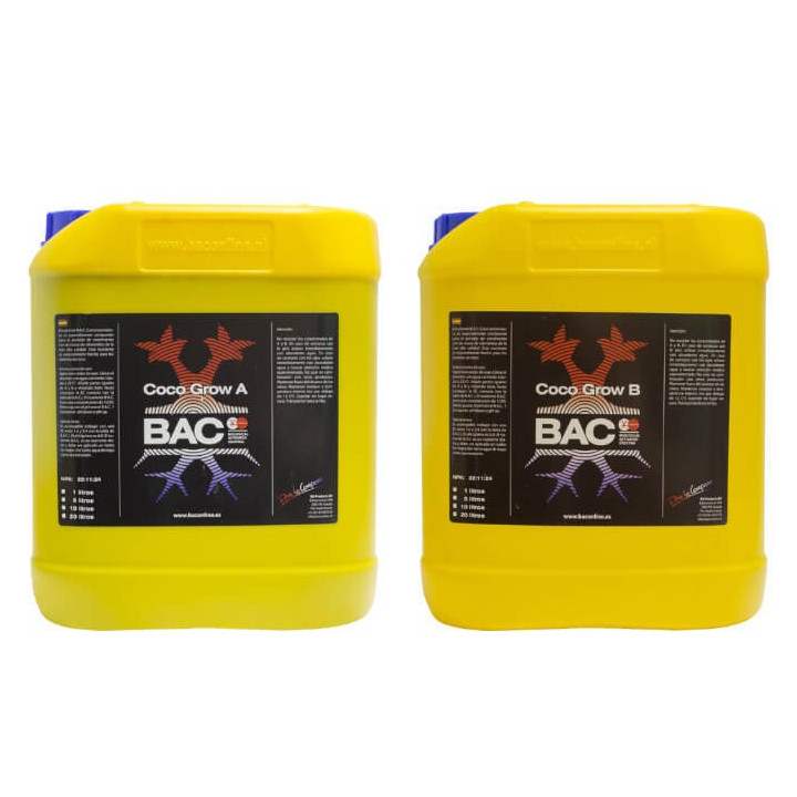 Coco Grow A+B 5 litros BAC