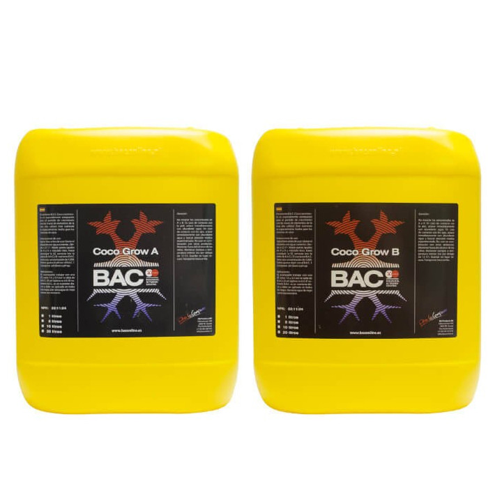 Coco Grow A+B 5 litros BAC
