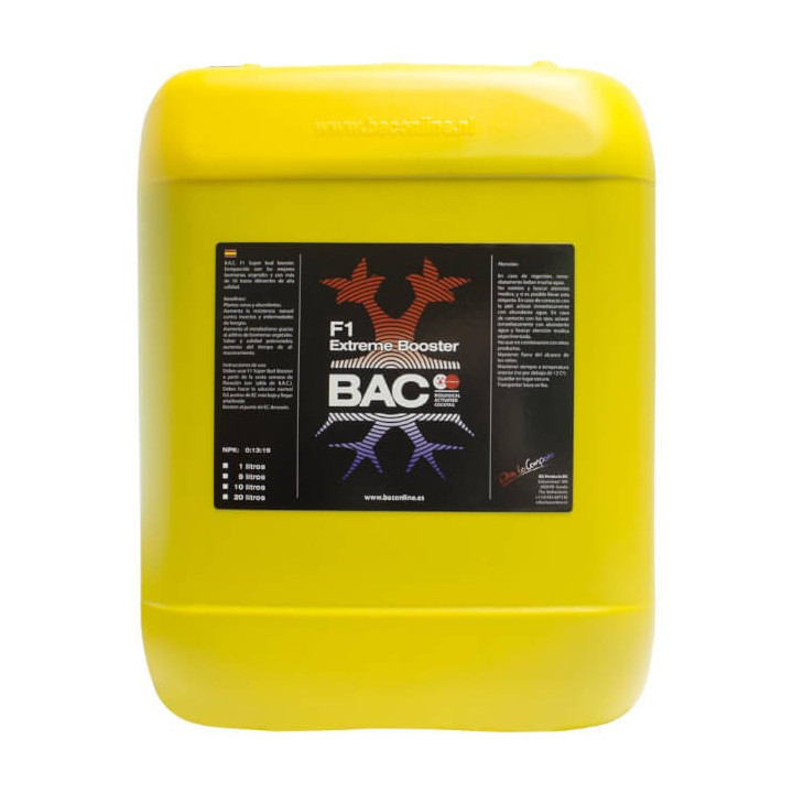 F1 Extreme Booster 10 litros BAC