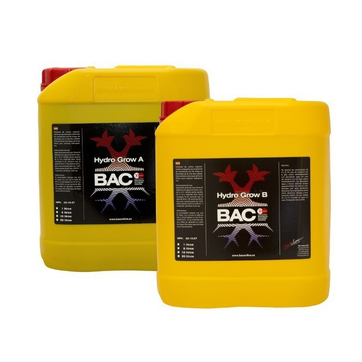 Hydro Grow A+B 5 litros BAC