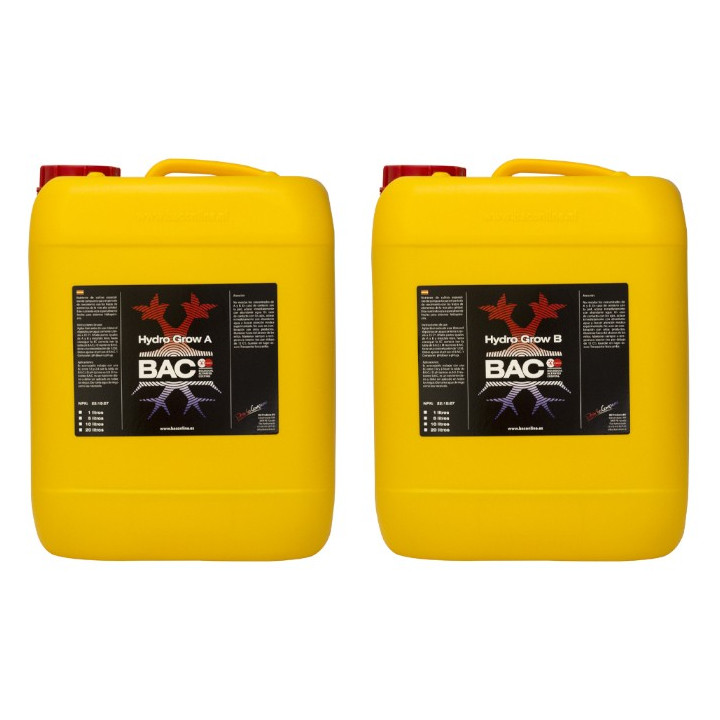 Hydro Grow A+B 10 litros BAC