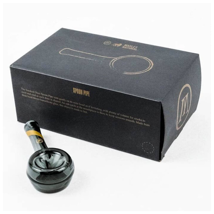 Pipa Spoon Cristal Ahumado Marley Natural 2