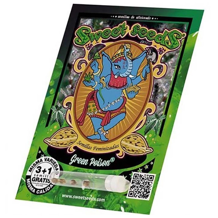 green poison packagig