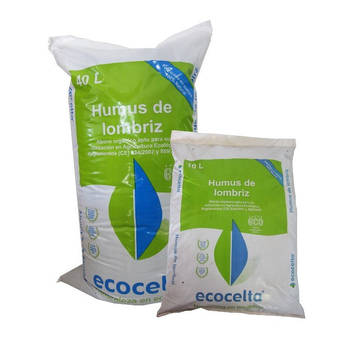 Humus de lombriz Ecocelta