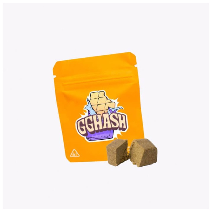 Extracción en seco de resina CBD Hash Papaya de Grorilla Grillz