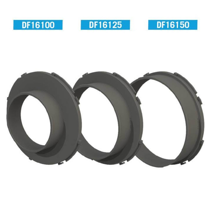 Conector acople ducting flange DF16 secret jardin