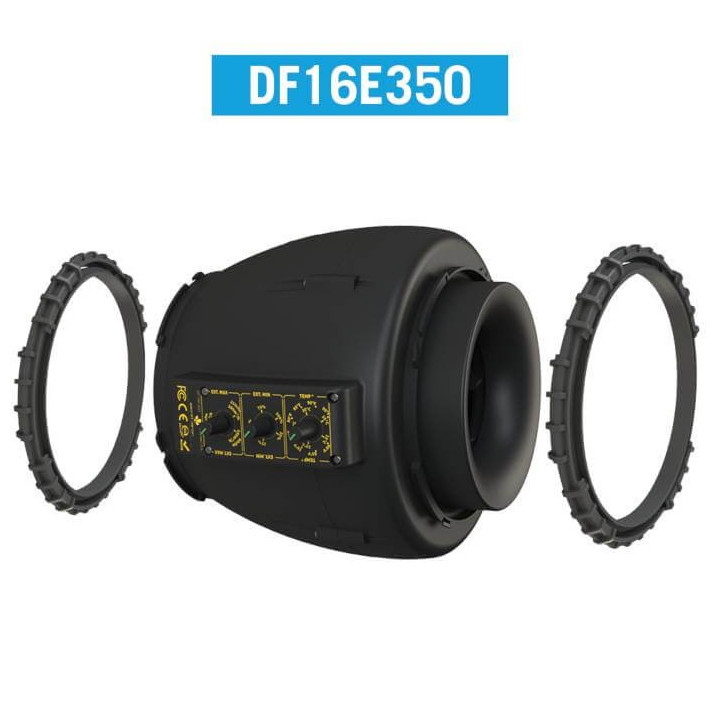 Extractor DF16E350 150/250/350 m3/h [ Secret Jardin ] | Diosa Planta