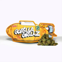 Cogollos de CBD Small Buds de Gorilla Grillz 10 g. Submarine