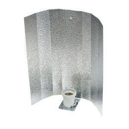 Reflector Stuco  Aluminio Brillo 