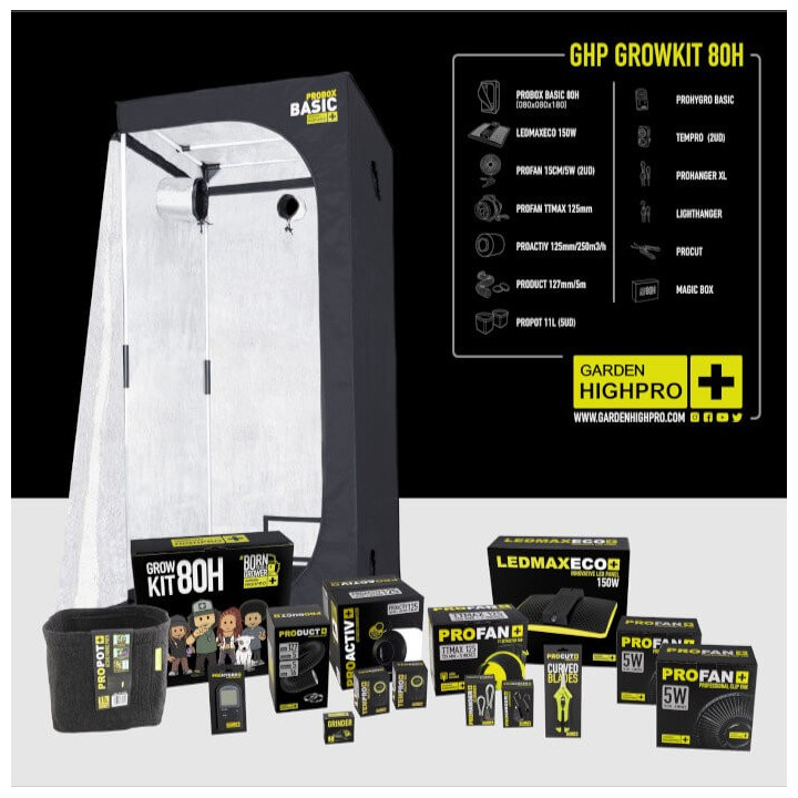 Kit de Cultivo Growkit 80H de Garden HighPro