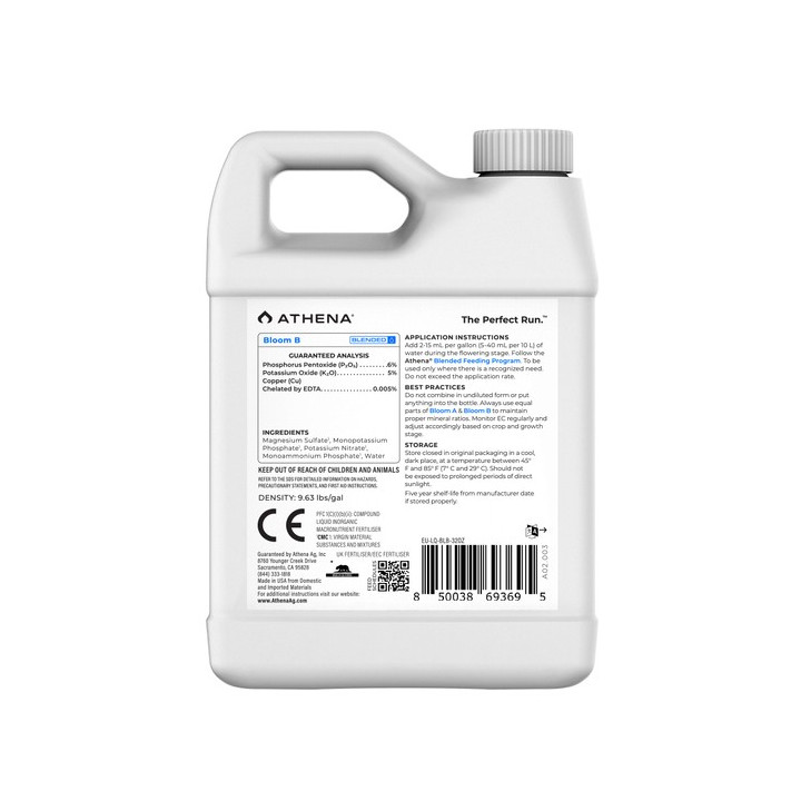 Bloom B [ Athena Fertilizantes - Blended ] ☘️ Diosa Planta