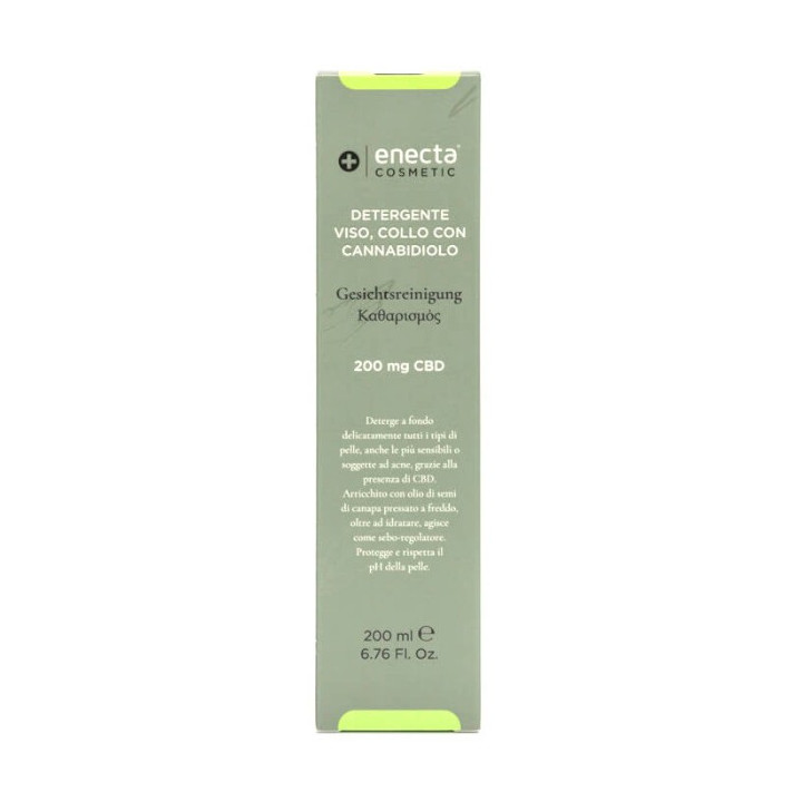 Gel Limpiador Facial CBD Enecta 3