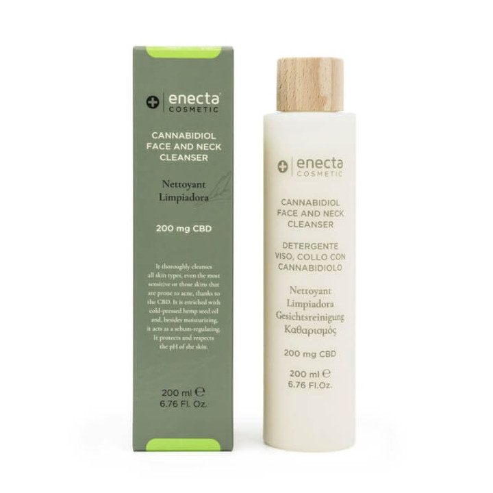 Gel Limpiador Facial CBD Enecta