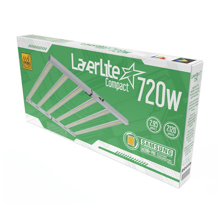 Caja Luminaria Led para marihuana Lazerlite COMPACT 720W 2.9