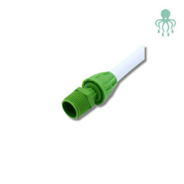 Conexion recta de tubería de riego Netadrip