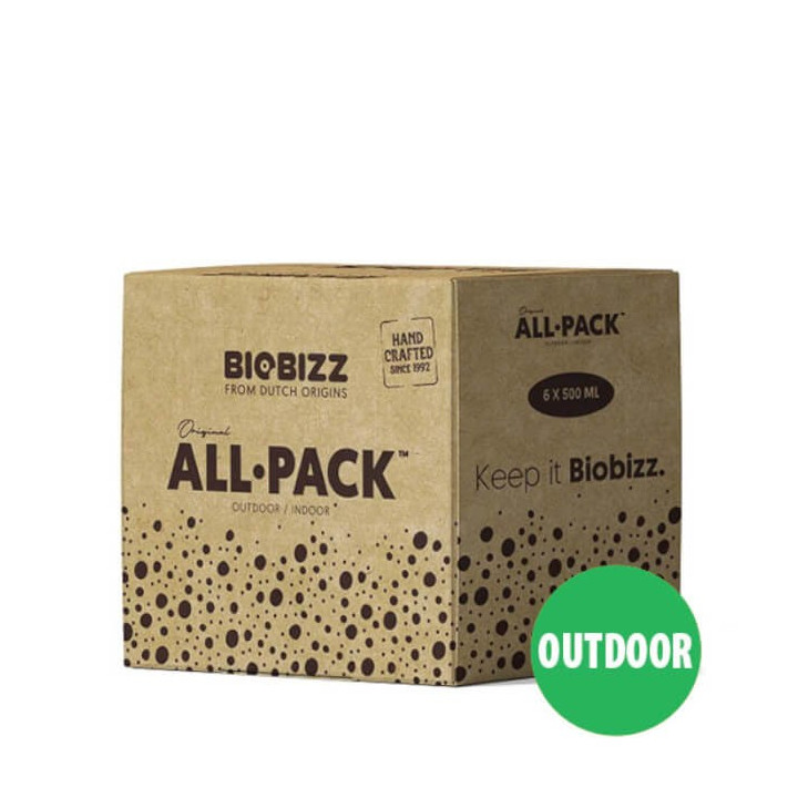 All pack Outdoor 250 ml de Bio Bizz