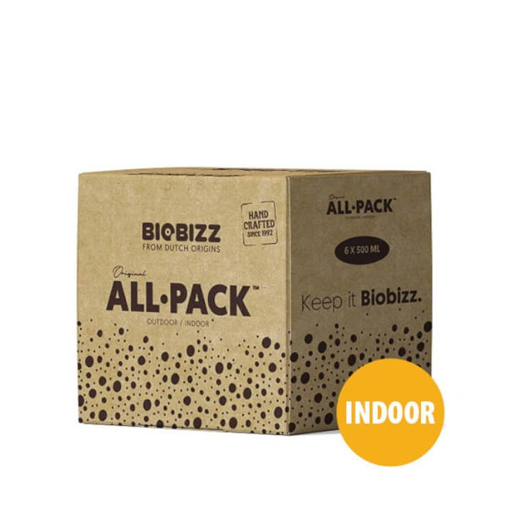 All pack Indoor 250 ml de Bio Bizz