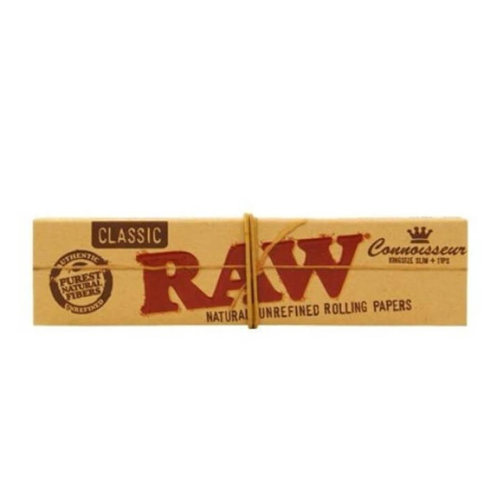 Papel RAW King Size Slim Connoisseur