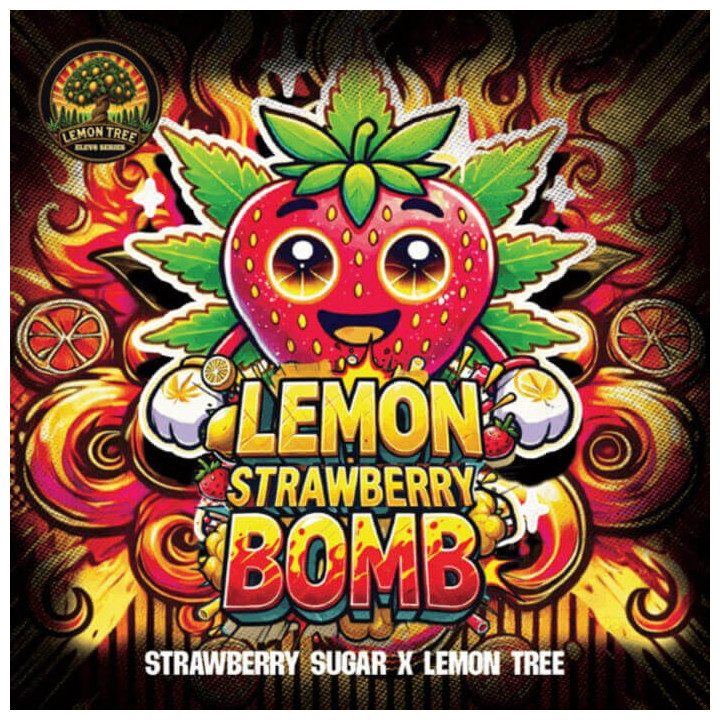 Lemon Strawberry Bomb [ Elev8 ] ☘️ Diosa Planta