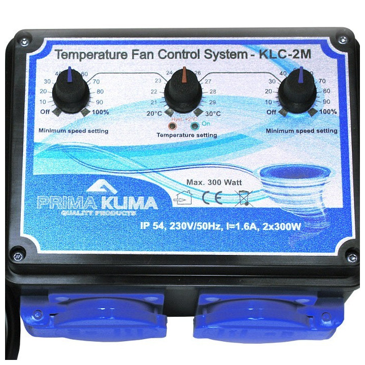 Controlador extracción  intracción + temperatura KLC-2M
