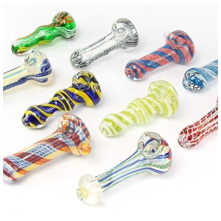 Pipa borosilicato colores 12cm