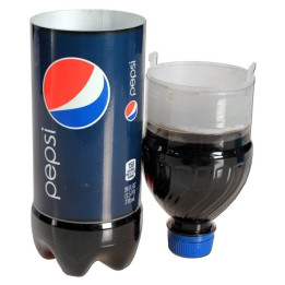 Botella de Pepsi camuflaje