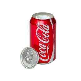 Lata CocaCola camuflaje