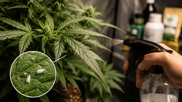 Mejor insecticida para mosca blanca: cómo eliminarla de tus plantas