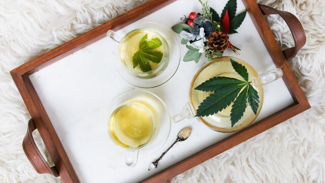 Cómo preparar té o infusión de marihuana